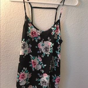 H&M floral tank top